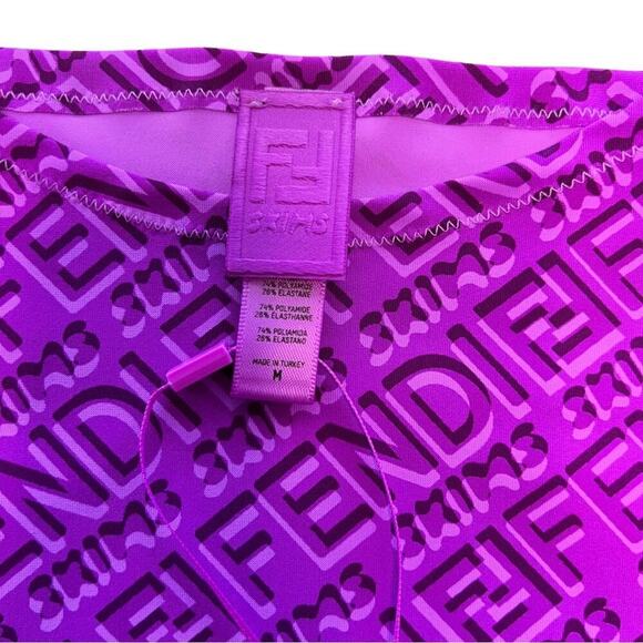 FENDI x SKIMS Mock Neck Long Sleeve Bodysuit - Picture 8 of 11